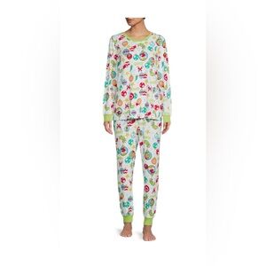 Women’s Grinch Christmas PJ Set Size M |E2